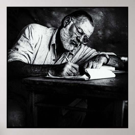 アーネスト・ヘミングウェイ（ケニア） ポスター (正面)