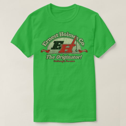 アーネスト・ホームズ社1916 Tシャツ (デザイン正面)