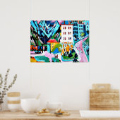 アーネスト・ルートヴィヒ・カーチナー絵画ズの ポスター (キッチン)