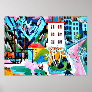 アーネスト・ルートヴィヒ・カーチナー絵画ズの ポスター