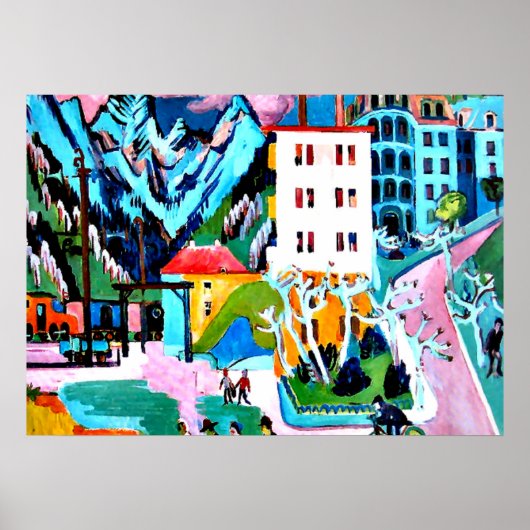 アーネスト・ルートヴィヒ・カーチナー絵画ズの ポスター (正面)