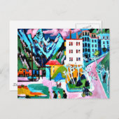 アーネスト・ルートヴィヒ・カーチナー絵画ズの ポストカード (正面/裏面)