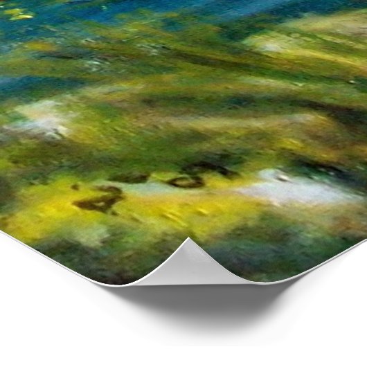 アーノリバーアットロヴェザノフィレンツイタリア ポスター (角)