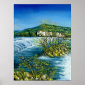 アーノリバーアットロヴェザノフィレンツイタリア ポスター (正面)