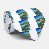 アーノリバーアットロヴェザノフロレンツトスカーナ景観 ネクタイ (ロール)