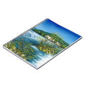 アーノリバーアットロヴェザノフロレンツトスカーナ景観 ノートブック (左側)