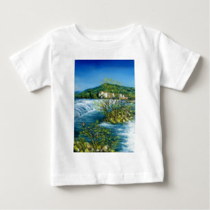 アーノリバーアットロヴェザノフロレンツトスカーナ景観 ベビーTシャツ