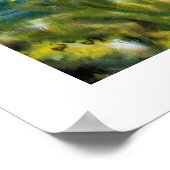 アーノリバーアットロヴェザノフロレンツトスカーナ景観 ポスター (角)