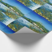 アーノリバーアットロヴェザノフロレンツトスカーナ景観 ラッピングペーパー (角)