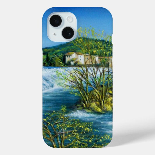 アーノリバーアットロヴェザノフロレンツトスカーナ景観 Case-Mate iPhoneケース (裏面)