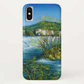 アーノリバーアットロヴェザノフロレンツトスカーナ景観 Case-Mate iPhoneケース (裏面)