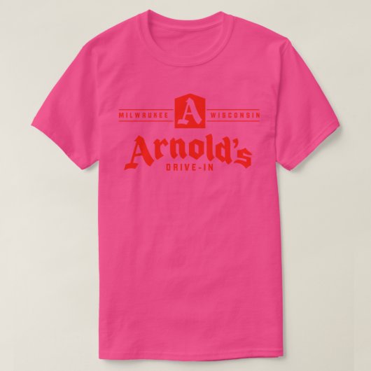 アーノルズドライブイン Tシャツ (デザイン正面)
