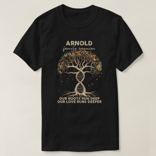 アーノルドファミリー懇親会 Tシャツ (デザイン正面)