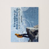 アーノルドベネ感動的ット引用文「トップビュー」 ジグソーパズル (縦)