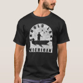 アーノルドレイク魚釣りミシガン Tシャツ (正面)