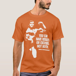アーノルド・シュワルツェネッガー モチベーション Tシャツ