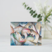 アーノルド・トップによるシュラフェンデ・ゲスターテニン・ナフリック ポストカード (スタンド正面)