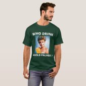 アーノルド・パーマーを飲む限定版パーフェクトギフト Tシャツ (正面フル)