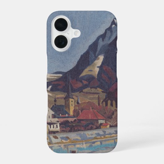 アーノルド・ピーター・ワイスによるドルニー・クビーンの景色 iPhone 16ケース (裏面)