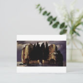 アーノルド・ベックリンによる死者の島 ポストカード (スタンド正面)