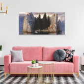 アーノルド・ベックリン – 死者の島 キャンバスプリント (インサイチュ (リビング))