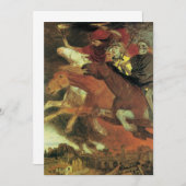 アーノルド・ボックリンによる戦争、ヴィンテージ象徴主義ファインアート (正面/裏面)