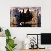 アーノルド・ボックリンによる死者の島 ポスター (ホームオフィス)