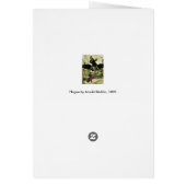 アーノルド・ボックリンによる疫病、ヴィンテージ象徴主義 (裏面)