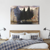 アーノルド・ボックリン – 死の島(1883) キャンバスプリント (インサイチュ (寝室))