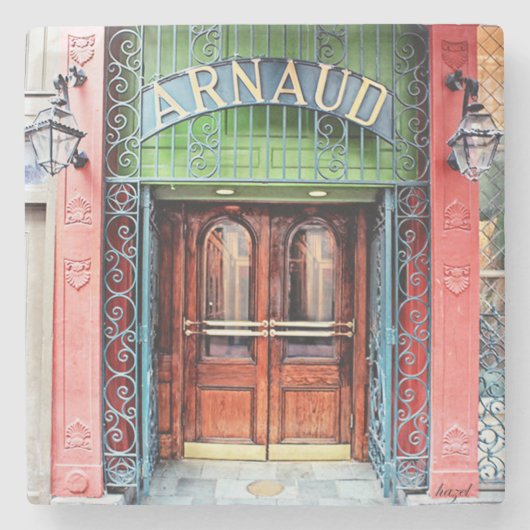 アーノーのレストラン・コースター ストーンコースター (正面)