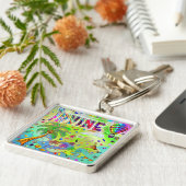 アーバインタイムレスメロディキーチェーン キーホルダー (側面)