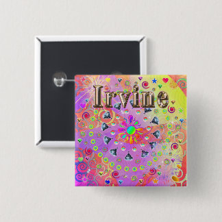 アーバインラッキーゴールデンボタン 缶バッジ