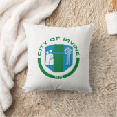 アーバイン州旗(カリフォルニア州) クッション (ブランケット)