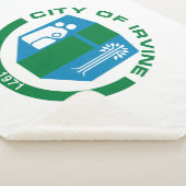 アーバイン州旗(カリフォルニア州) シェルパブランケット (3/4)