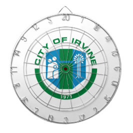 アーバイン州旗（カリフォルニア州） ダーツボード