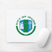 アーバイン州旗（カリフォルニア州） マウスパッド (マウス)