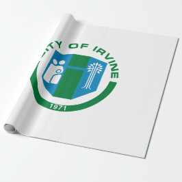 アーバイン州旗（カリフォルニア州） ラッピングペーパー