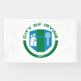 アーバイン州旗（カリフォルニア州） 横断幕