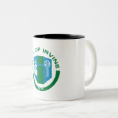 アーバイン州旗 ツートーンマグカップ (正面右)