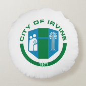 アーバイン州旗 ラウンドクッション (裏面)