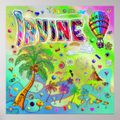 アーバイン時代を超越したメロディーポスター ポスター (正面)