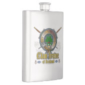 アーバイン氏バッジ フラスク (右)