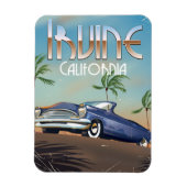アーバイン カリフォルニア 旅行ポスター マグネット (縦)