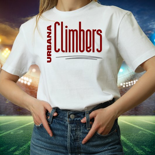 アーバナクライマーズラージ文字Tシャツ Tシャツ