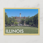 アーバナシャンペーンイリノイ州ヴィンテージ旅行はがき ポストカード (正面)