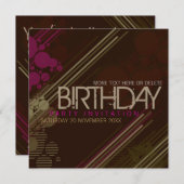 アーバファンキーングランジパーティの招待状 招待状 (正面/裏面)