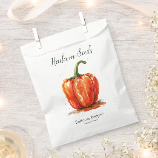 アーバンとバルコニーの庭園のための小さな種子バッグ フェイバーバッグ (クリップ留めされた状態)