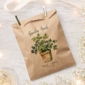 アーバンとバルコニーの庭園のための小さな種子バッグ フェイバーバッグ (クリップ留めされた状態)