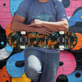 アーバンはっきりしたグラフィティ&オレンジライドファースト無料 スケートボード