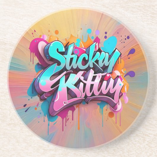 アーバンよくはしゃぐバン・ビア コースター (正面)